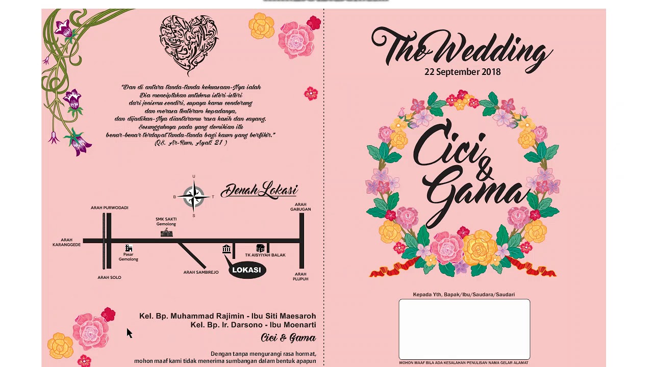 Indian wedding card design cdr file free download